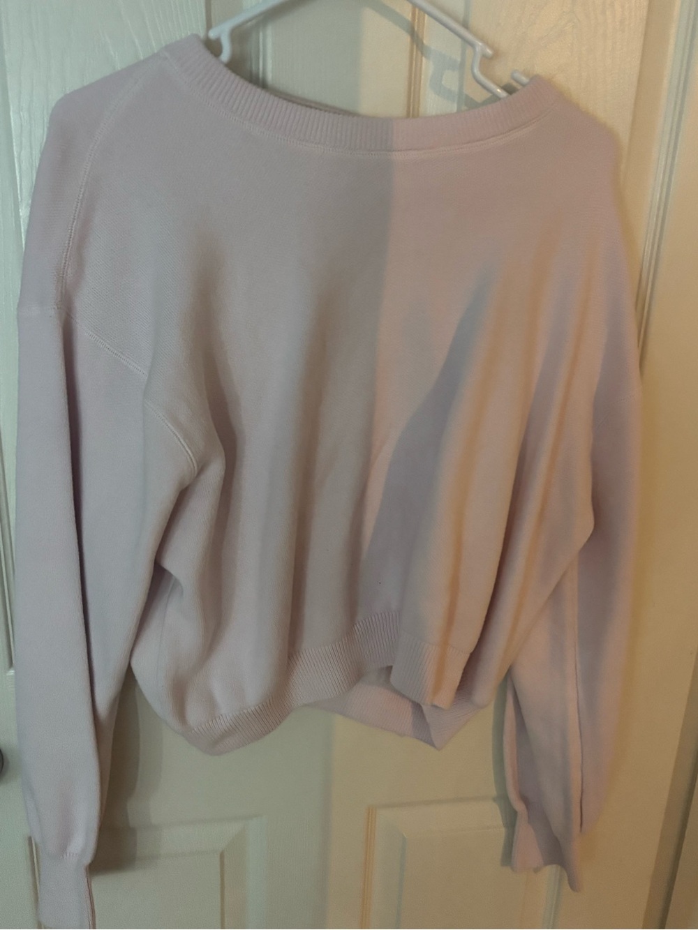 aerie Lilac Off-the-Shoulder Sweater